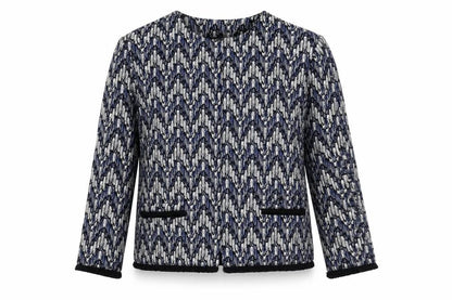 Marks & Spencer Women's Multicoloured Tweed Blazer Jacket UK 12