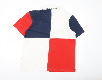 Rugby World Cup 2019 Men’s Multicoloured Polo Shirt M Cotton