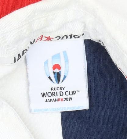 Rugby World Cup 2019 Men’s Multicoloured Polo Shirt M Cotton