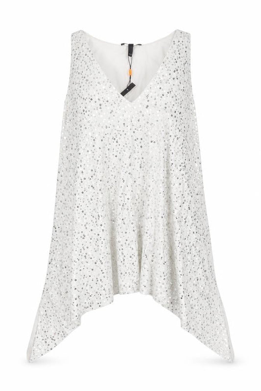 Womens UK Size 12 Isabella Oliver White Tunic Tank