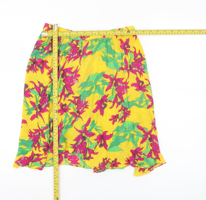 Womens UK Size M VERO MODA A-Line Chiffon Skirt