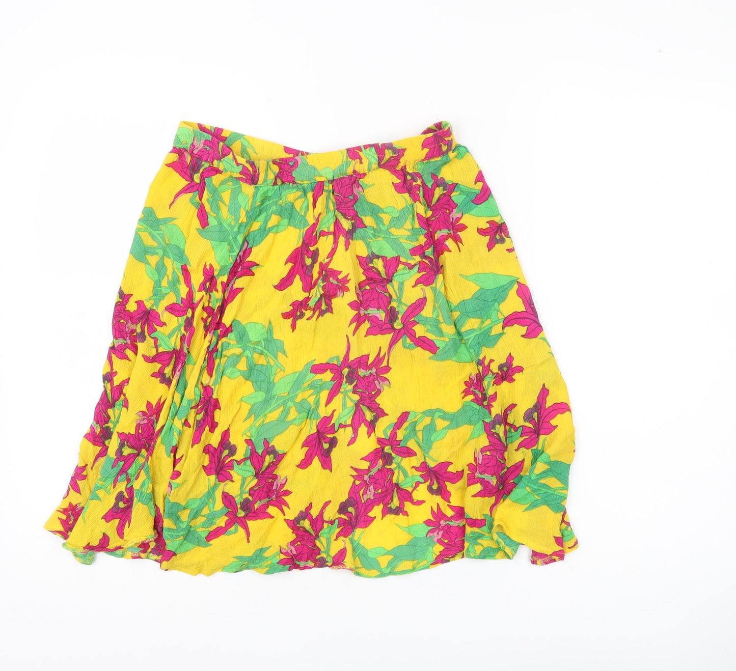 Womens UK Size M VERO MODA A-Line Chiffon Skirt