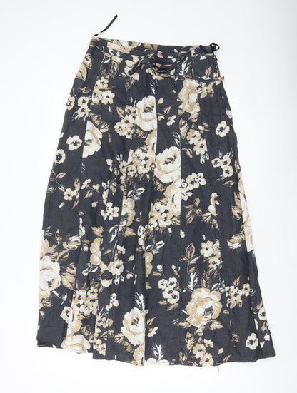 Marks and Spencer Women’s Floral A-Line Midi Skirt Size 10
