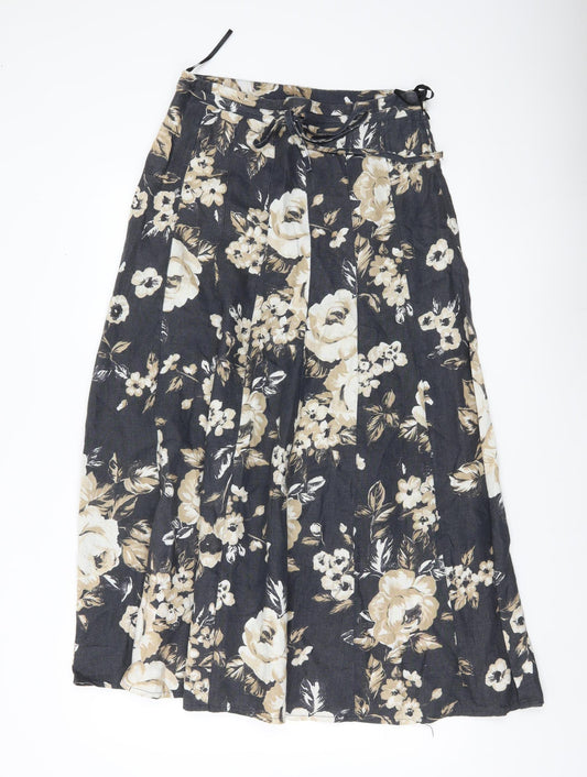 Marks and Spencer Women’s Floral A-Line Midi Skirt Size 10