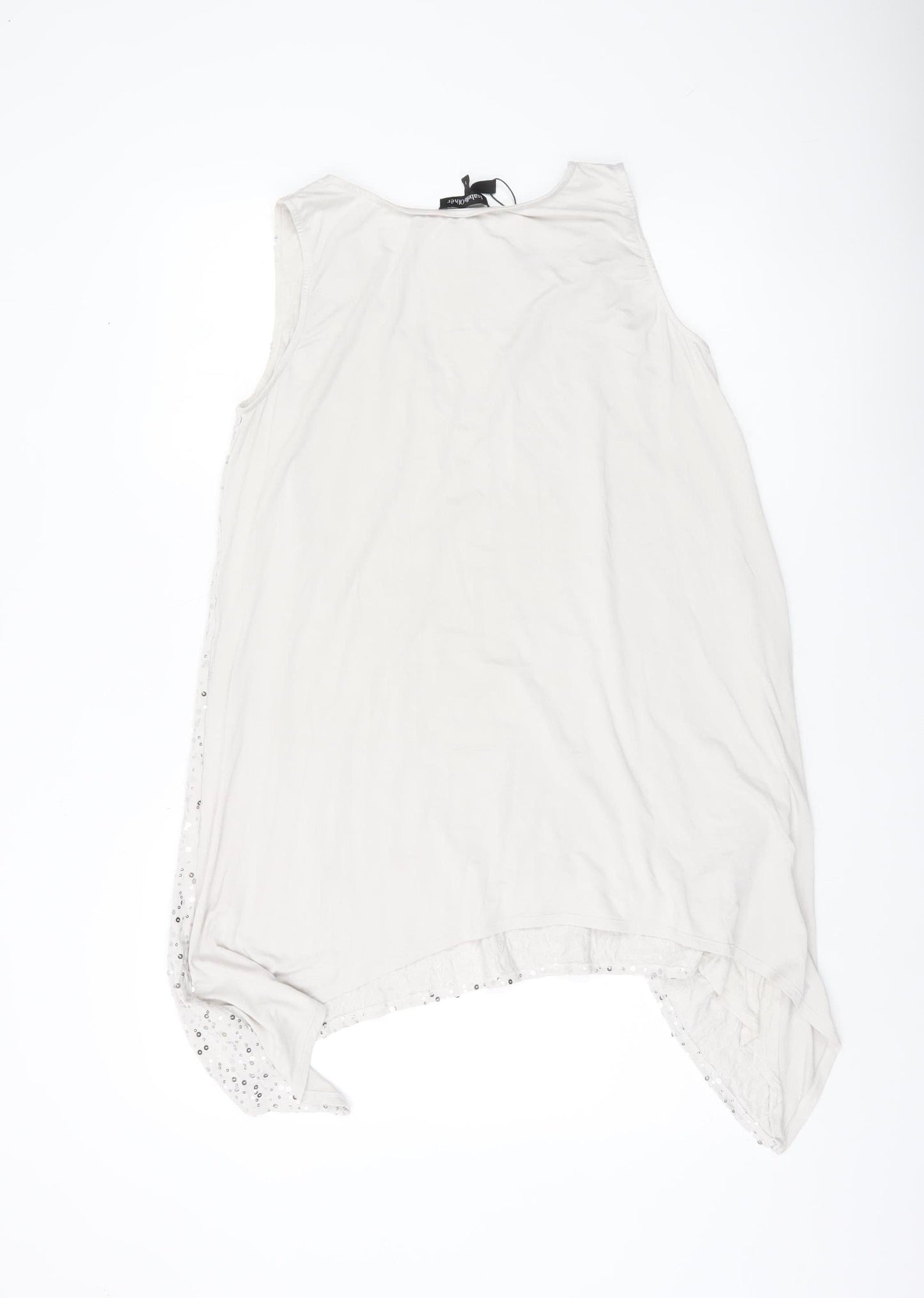 Womens UK Size M Isabella Oliver White Tunic Tank