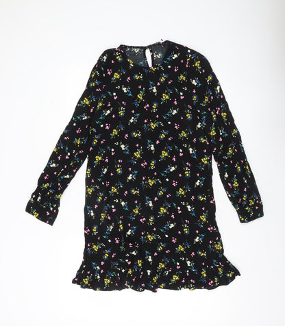 Marks and Spencer Women’s Multicoloured Floral Shift Dress Size 8