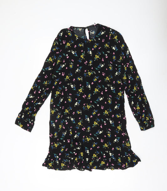 Marks and Spencer Women’s Multicoloured Floral Shift Dress Size 8
