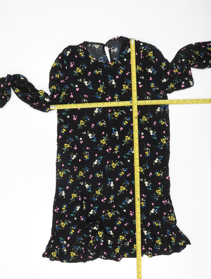 Marks and Spencer Women’s Multicoloured Floral Shift Dress Size 8