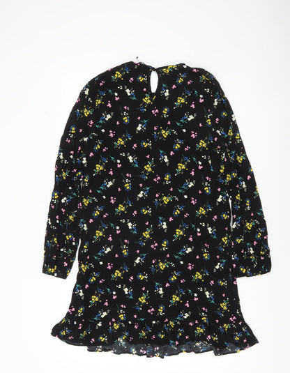 Marks and Spencer Women’s Multicoloured Floral Shift Dress Size 8