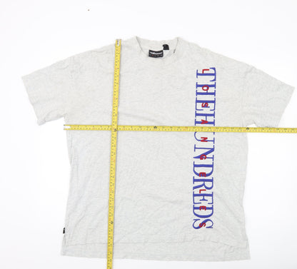 The Hundreds Mens Grey M Graphic Print Crew Neck T-Shirt