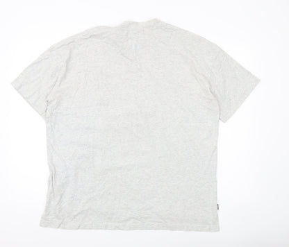 The Hundreds Mens Grey M Graphic Print Crew Neck T-Shirt