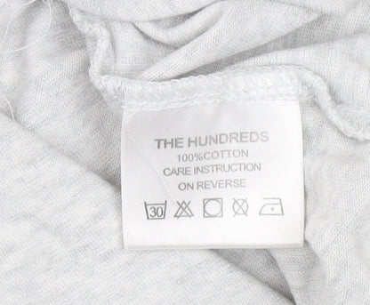 The Hundreds Mens Grey M Graphic Print Crew Neck T-Shirt