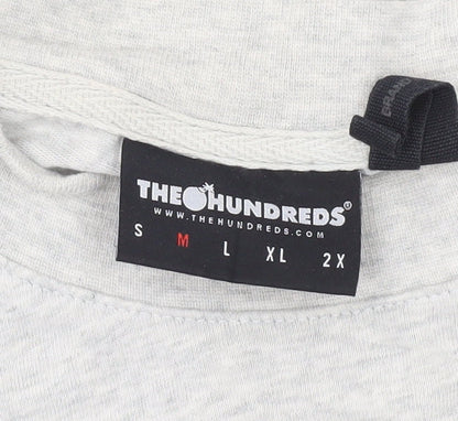 The Hundreds Mens Grey M Graphic Print Crew Neck T-Shirt