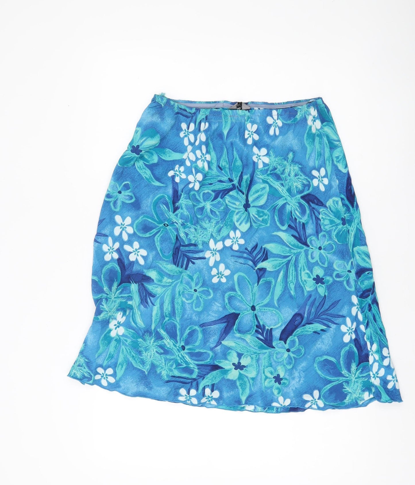 Womens UK Size 18 AMARANTO A-Line Chiffon Skirt