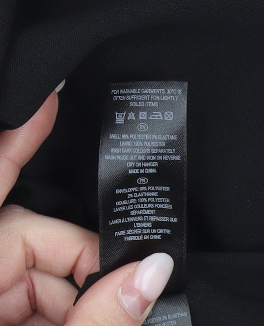 Definitions Womens Multicoloured Floral A-Line Dress Size 8