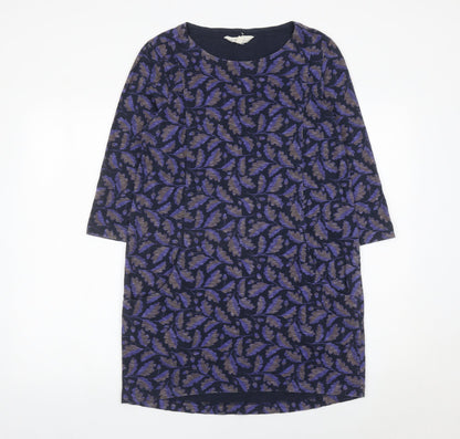 Seasalt Cornwall Women’s Blue Floral Shift Dress Size 8