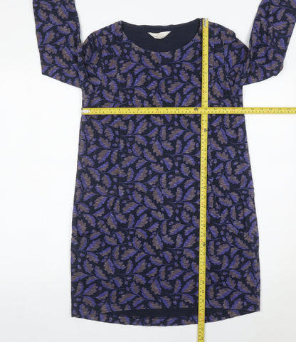 Seasalt Cornwall Women’s Blue Floral Shift Dress Size 8