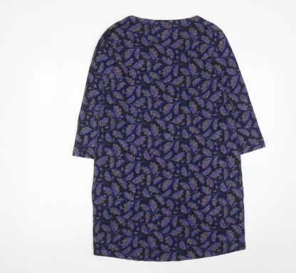 Seasalt Cornwall Women’s Blue Floral Shift Dress Size 8