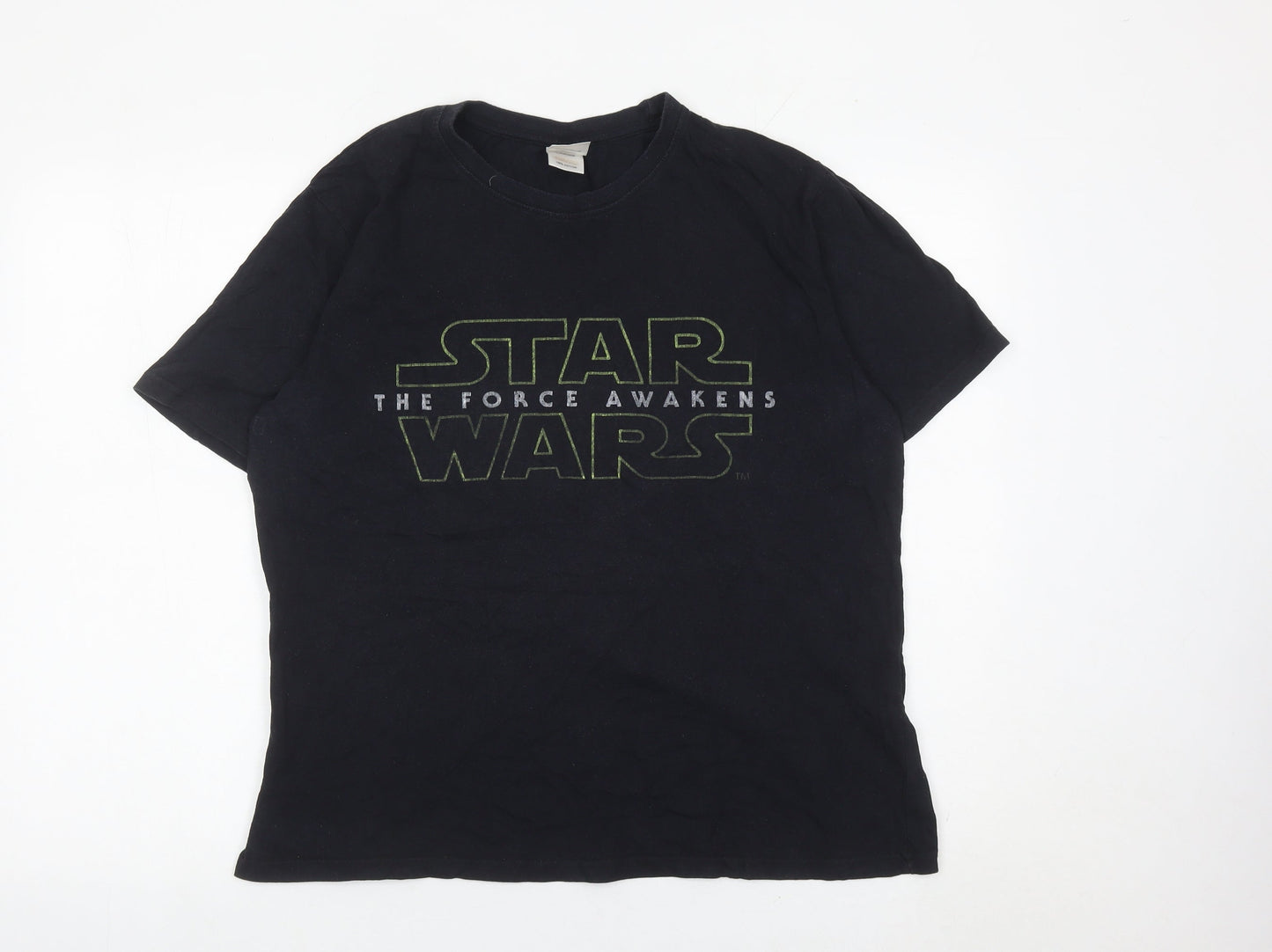 Star Wars Men's Black Large Graphic Movie T-Shirt Cotton