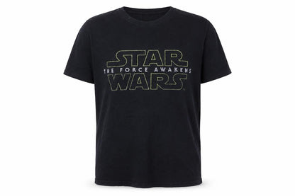 Mens UK Size L Star Wars Black  T-Shirt