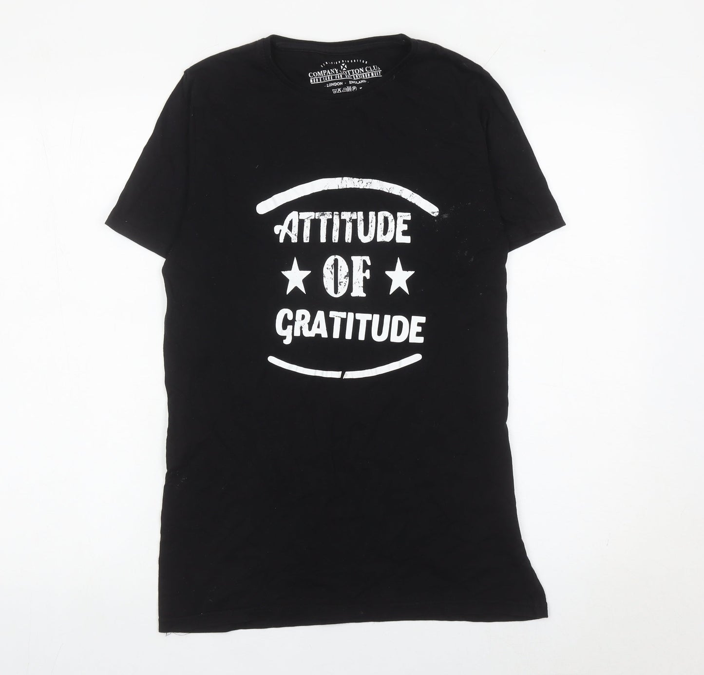 Company Cotton Club Men's Black L Graphic Print T-Shirt