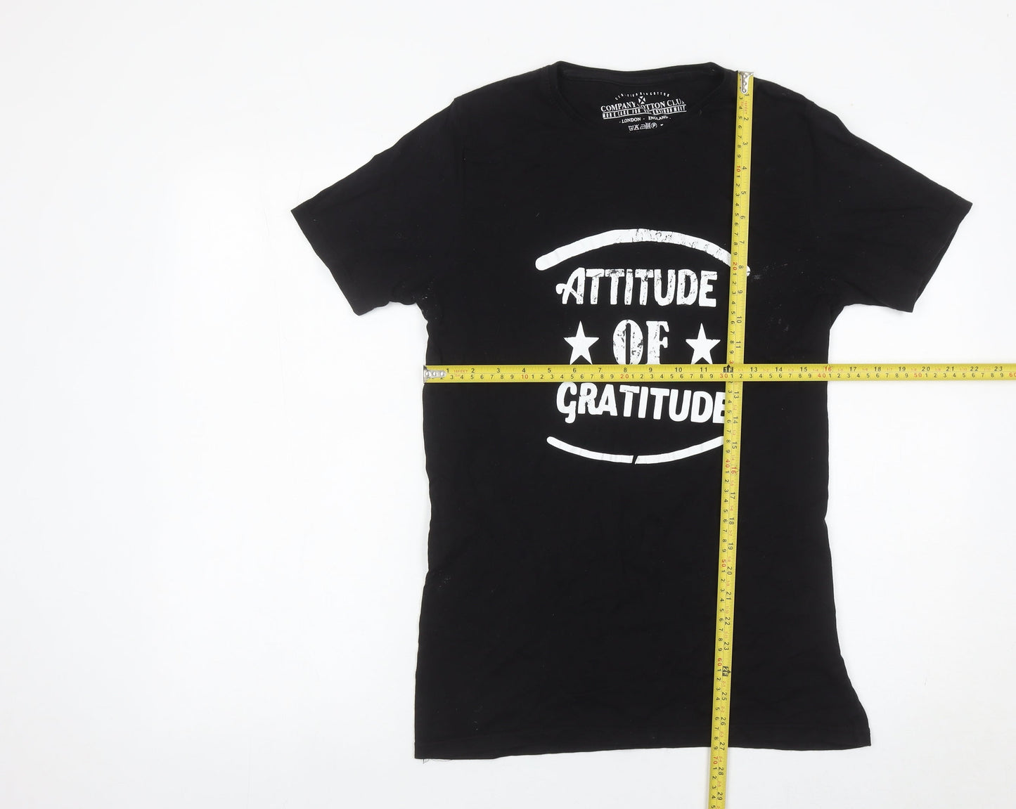 Company Cotton Club Men's Black L Graphic Print T-Shirt