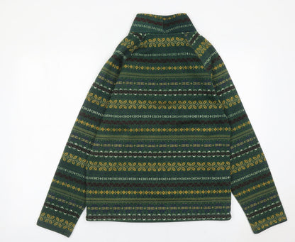 Mens UK Size S Cotton Traders Green Pullover Sweatshirt