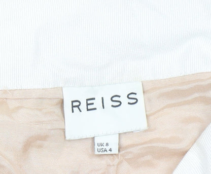 Womens UK Size 8 Reiss A-Line Lace Skirt