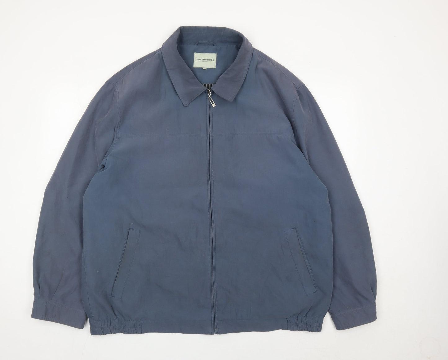 Mens UK Size XL Greenwoods Blue Basic Jacket