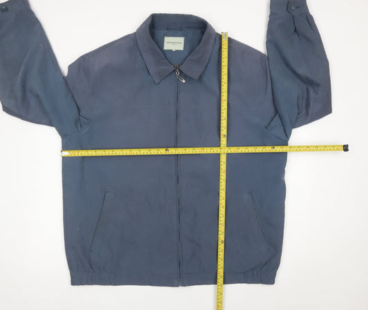 Mens UK Size XL Greenwoods Blue Basic Jacket