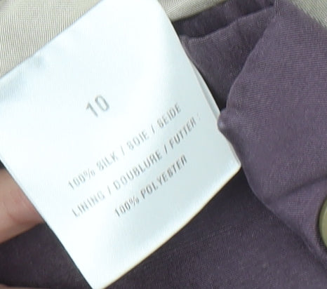 Precis Petite Women's Purple Silk Suit Jacket Size 10 Regular