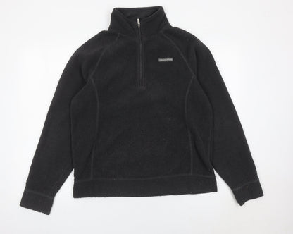 Craghoppers Women's Black Fleece Pullover Sweatshirt M Hiking Outdoor