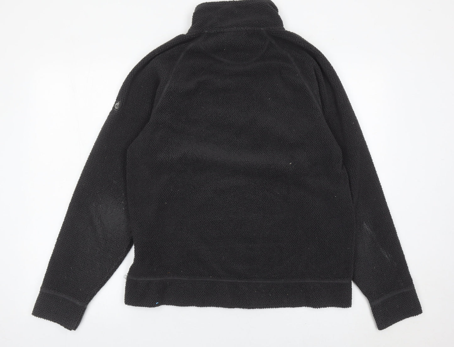 Craghoppers Women's Black Fleece Pullover Sweatshirt M Hiking Outdoor