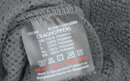 Craghoppers Women's Black Fleece Pullover Sweatshirt M Hiking Outdoor