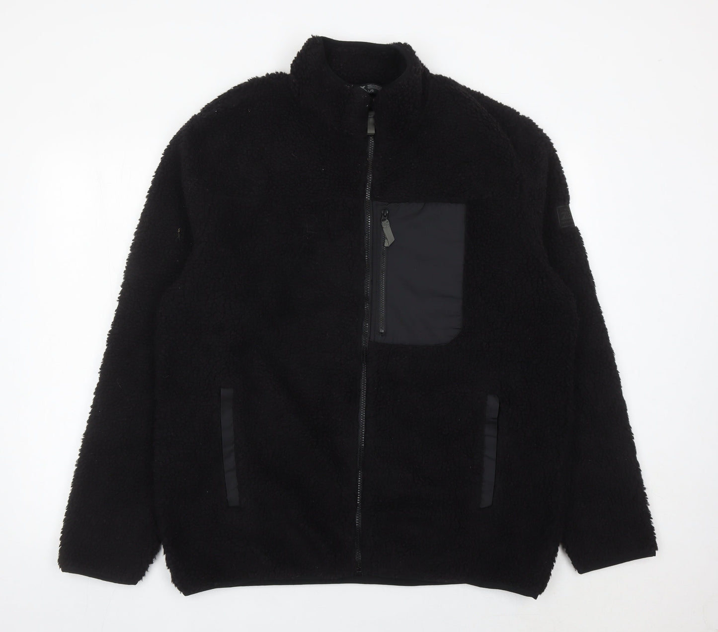 ZeroXposur Men's Black Fleece Full Zip Jacket L Regular