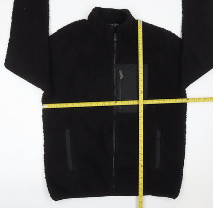 ZeroXposur Men's Black Fleece Full Zip Jacket L Regular