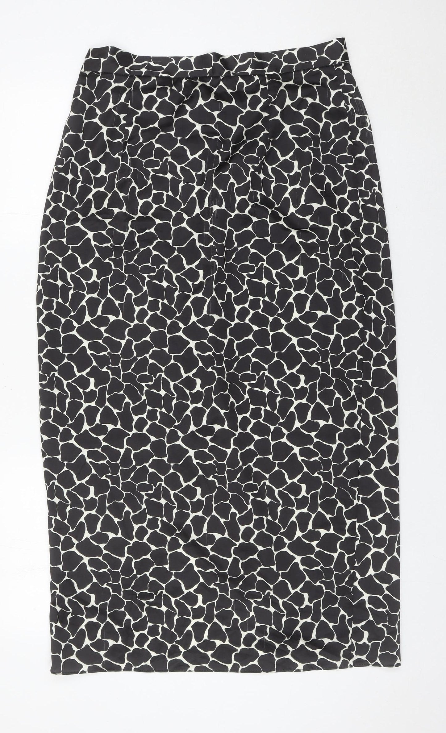 Womens UK Size 14 River Island Wrap Satin Skirt