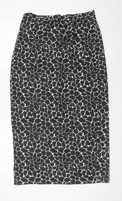 Womens UK Size 14 River Island Wrap Satin Skirt