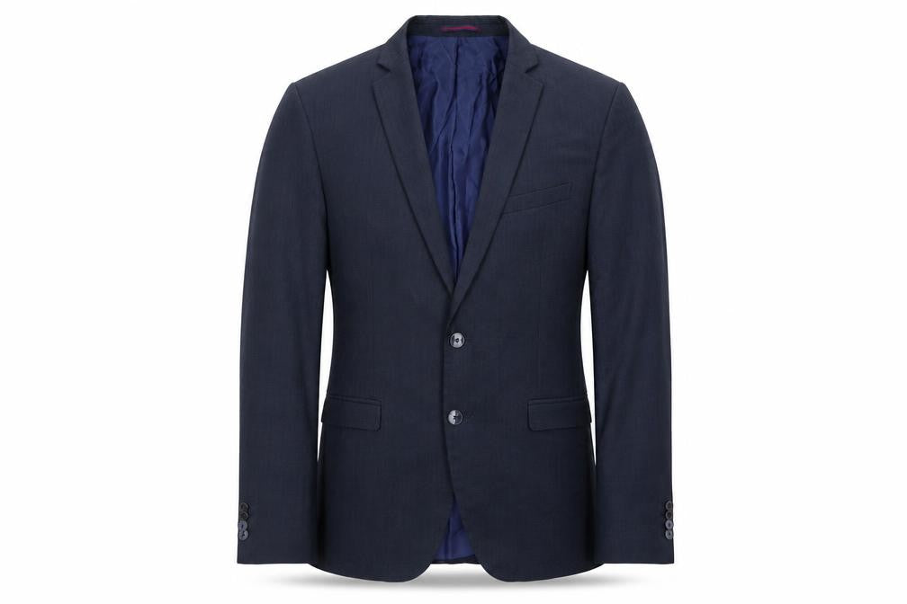 Mens UK Size 44 Zara Man Regular Blue Suit Jacket