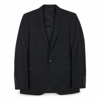Mens UK Size 38 White Label Regular Black Suit Jacket