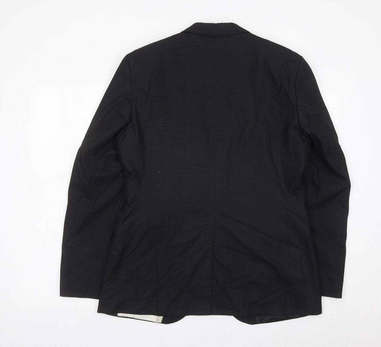 Mens UK Size 38 White Label Regular Black Suit Jacket