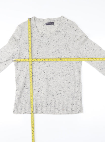 Womens UK Size 12 Marks and Spencer Grey Pullover Jumper