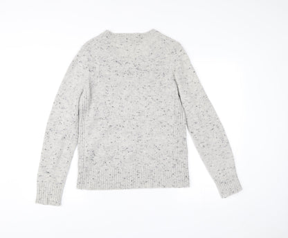 Womens UK Size 12 Marks and Spencer Grey Pullover Jumper