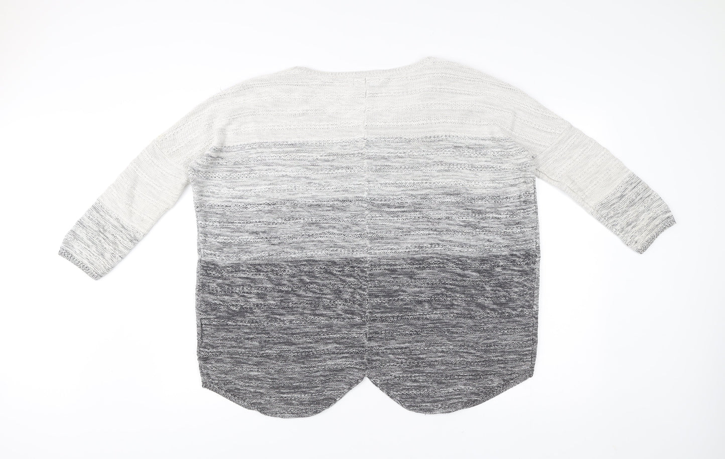 Womens UK Size 12 Label Lab Grey Pullover Jumper
