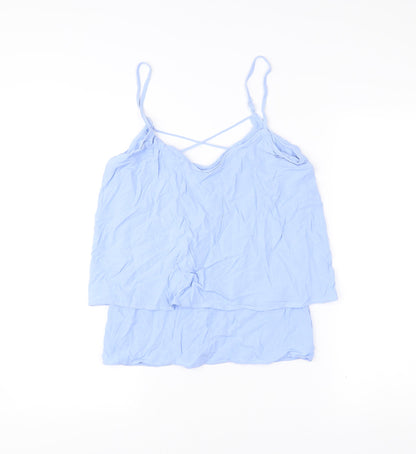 Womens UK Size 10 Warehouse Blue Camisole Tank