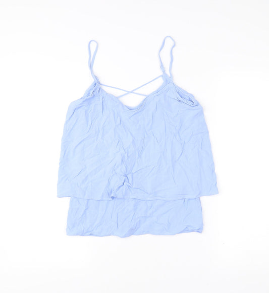 Womens UK Size 10 Warehouse Blue Camisole Tank