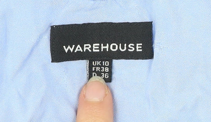 Womens UK Size 10 Warehouse Blue Camisole Tank