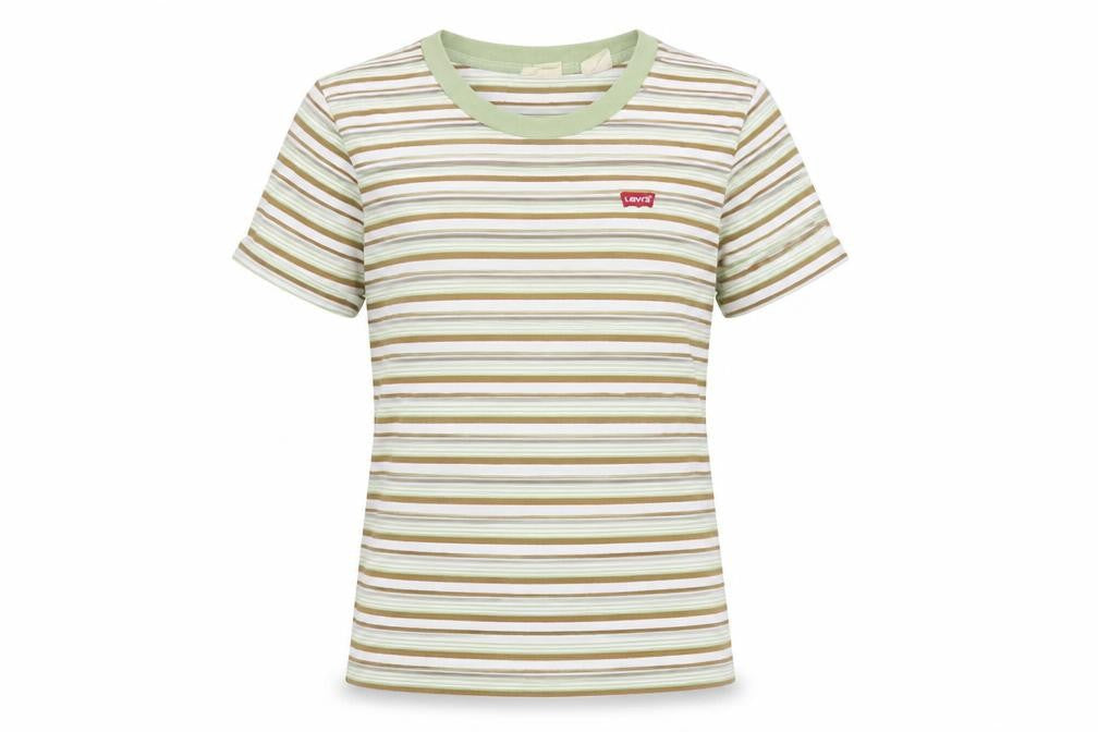 Womens UK Size XS Levi's Multicoloured Ringer T-Shirt