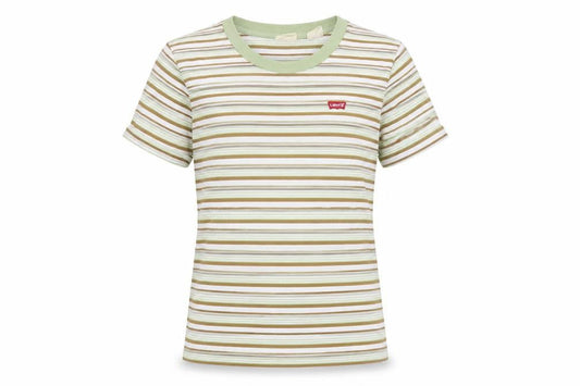 Womens UK Size XS Levi's Multicoloured Ringer T-Shirt