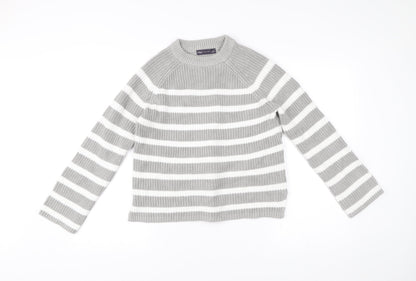 Womens UK Size S Marks and Spencer Grey Pullover Jumper